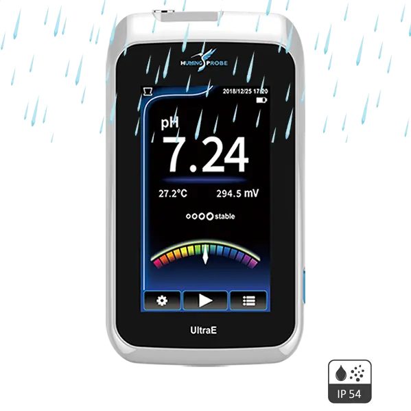 IP54 防水および防塵定格